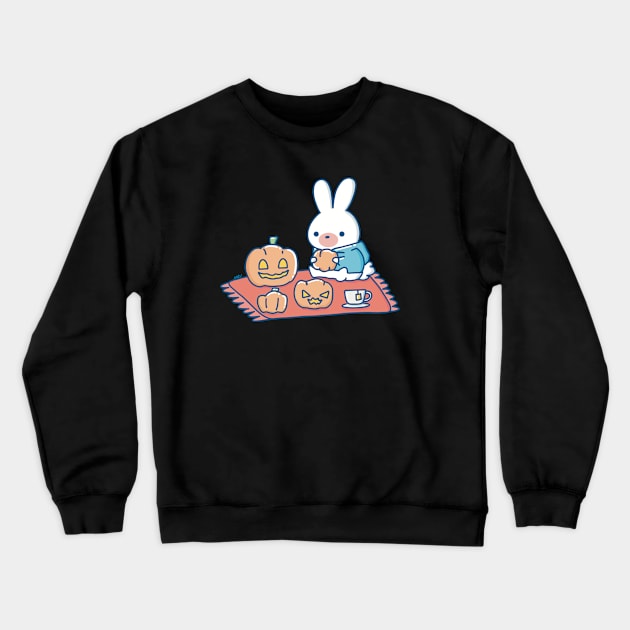 kawaii halloween Crewneck Sweatshirt by Sugar Bubbles 